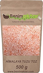 BenimAktar Gerçek Himalaya Tuzu Toz 500 gr