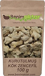 BenimAktar Kurutulmuş Kök Zencefil 100 gr