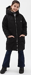 Benittokids 22BNT51251 Kapüşonlu Kız Çocuk Şişme Mont