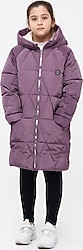 Benittokids 22BNT51251 Kapüşonlu Mor Kız Çocuk Şişme Mont