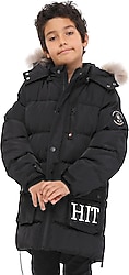 Benittokids 51233S Kapüşonlu Çocuk Şişme Mont