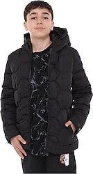 Benittokids 51280 Kapüşonlu Çocuk Şişme Mont