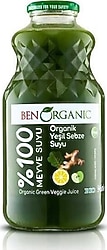 Benorganic %100 Organik Yeşil Sebze Suyu 946 ml