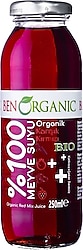 Benorganic Organik Karışık Kırmızı Meyve Suyu 250 ml