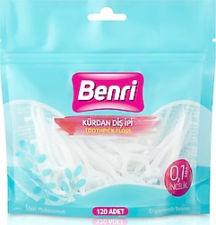 Benri 120'li Kürdanlı Diş İpi
