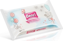 Benri 50 Yaprak Islak Mendil