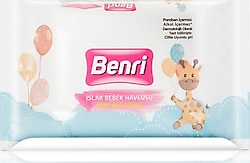 Benri Bebek 25 Yaprak Islak Mendil