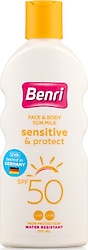 Benri Hassas Koruma 50 Faktör Güneş Sütü 150 ml