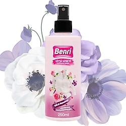 Benri Menekşe Gül Giysi Spreyi 250 ml