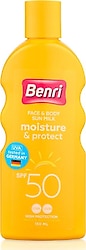 Benri Nem & Koruma 150 ml 50 Faktör Güneş Sütü