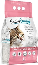 Bentysandy 5 lt İnce Taneli Bentonit Kedi Kumu