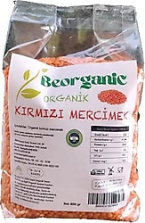 Beorganic Kırmızı Mercimek 800 gr