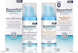 Bepanthol Derma Nemlendirici & Besleyici Spf 25 Yüz Kremi 50 ml + Yoğun Nemlendirici Gece Kremi 50 ml
