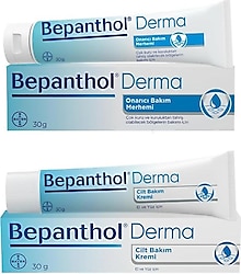 Bepanthol Onarıcı Merhem 30 gr + Cilt Kremi 30 gr Avantajlı Günlük Bakım Seti