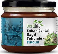 Beralife Çoban Çantalı Hayıt Tohumlu Macun 300 gr