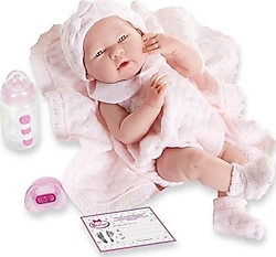 Berenguer Örme Battaniyeli Yenidoğan 38 cm Oyuncak Kız Bebek