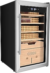 Berfmann Cedro BFC486-SG Elektronik Humidor Puro Dolabı