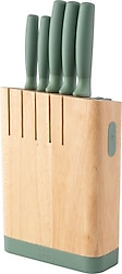 Berghoff Leo 3950351 6 Parça Bloklu Bıçak Seti