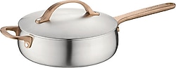 Berghoff Belly Kapaklı 24 cm Çelik Sote Tavası
