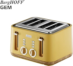 Berghoff Gem Natural Dört Dilim Ekmek Kızartma Makinesi