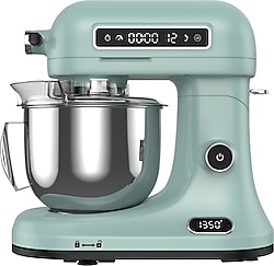 Berghoff Gem Retro 1600 W 5 lt Mint Yeşil Hamur Yoğurma Makinesi