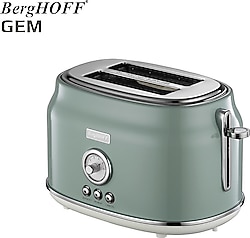 Berghoff Gem Retro İki Dilim Mint Yeşil Ekmek Kızartma Makinesi