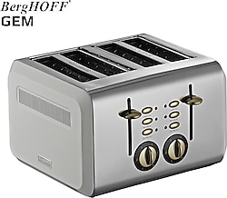 Berghoff Gem Titan Dört Dilim Ekmek Kızartma Makinesi