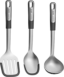 Berghoff Leo Graphite 3'lü Kepçe Servis Seti