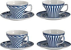 Berghoff Lunetta Bone 4 Kişilik Çay Fincan Takımı