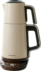 Bernardo Nova 2200 W Krem Dijital Çelik Çay Makinesi