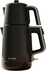 Bernardo Riva Siyah 2200 W Çelik Çay Makinesi
