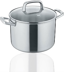 Berndes 099213 Tricion Pro Paslanmaz Çelik Tencere Cam Kapaklı 20 cm