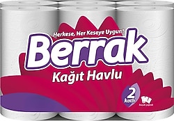 Berrak 2 Katlı 36'lı Kağıt Havlu