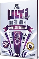 Bes Yayınları 8. Sınıf LGS Fen Bilimleri Ulti Serisi Branş Denemeleri