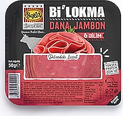Beşler Bi Lokma 50 gr Dana Jambon