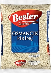 Besler Mutfak 2.5 kg Osmancık Pirinç