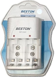 Beston BST-C802 9V/AA/AAA Pil Şarj Aleti