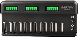 Beston C9036WL LCD Ekranlı Pil Şarj Aleti