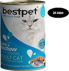 Bestpet Yetişkin Konserve Kedi Maması 400 gr 24'lü