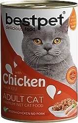 Bestpet Yetişkin 400 gr Konserve Kedi Maması