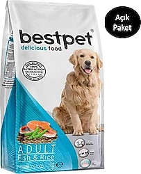Bestpet Balıklı 1 kg Yetişkn Köpek Maması - Açık Paket