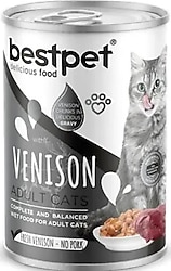 Bestpet Gravy Geyik Etli 400 gr Yetişkin Konserve Kedi Maması