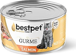 Bestpet Gurme Jelly Somonlu 85 gr Yetişkin Konserve Kedi Maması