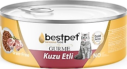 Bestpet Gurme Soslu Kuzu Etli 85 gr Yetişkin Konserve Kedi Maması