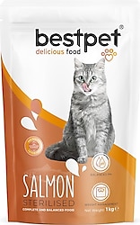 Bestpet Somonlu 1 kg Kısırlaştırılmış Yetişkin Kedi Maması