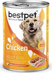 Bestpet Tavuklu 400 gr Yetişkin Konserve Köpek Maması
