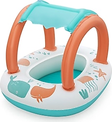 Bestway 34203 78 cm Gölgelikli Bebek Simidi
