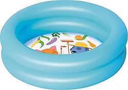 Bestway 51061 61x15 cm Mavi Yuvarlak Bebek Havuzu
