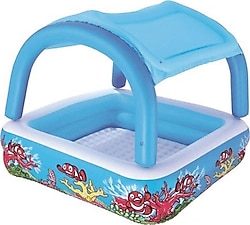 Bestway 52192 147x147x122 cm UV Korumalı Gölgelikli Çocuk Havuzu