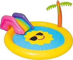 Bestway 53071 237x231 cm Ada Kaydıraklı Çocuk Havuzu